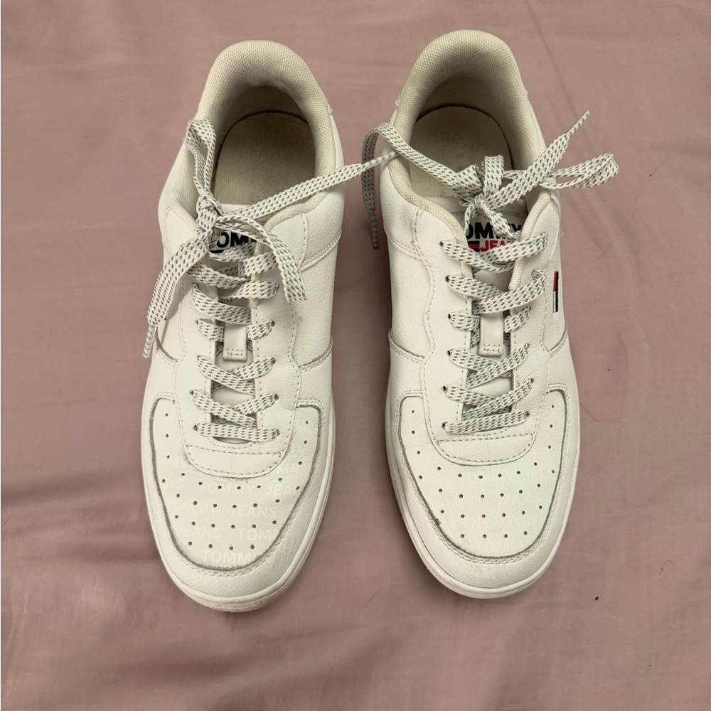 Tommy Jeans Classic Trainers Tennis Shoes - Picture 7 of 12
